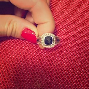 David Yurman Black Onyx Ring